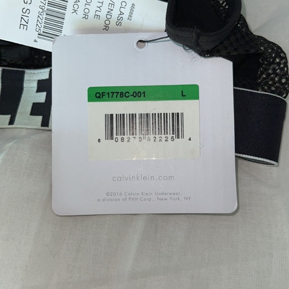 NWT Calvin Klein Unlined Bralette - Picture 3 of 4
